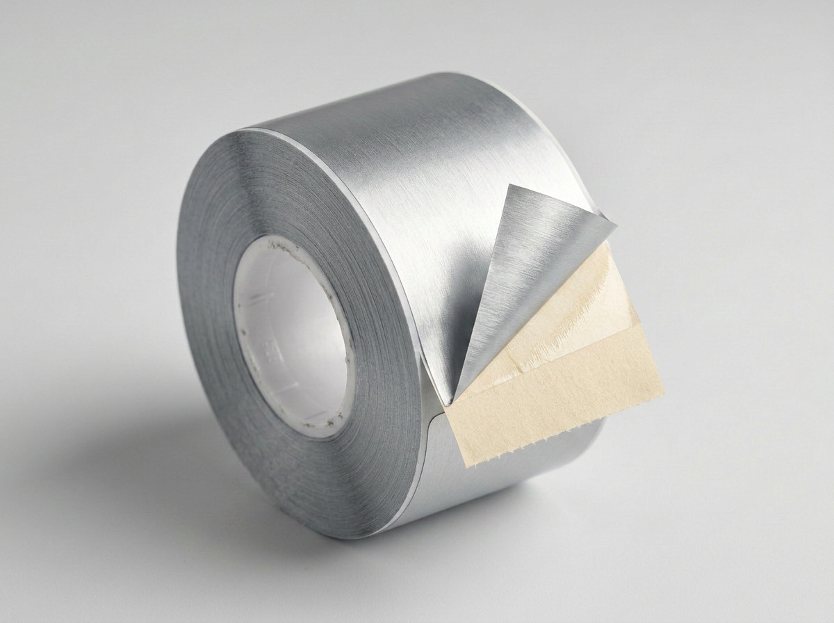 Silver metalik etiket numunesi