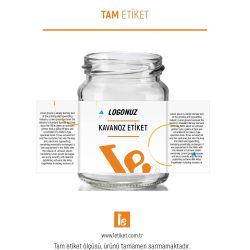 140ml Kavanoz Etiketi