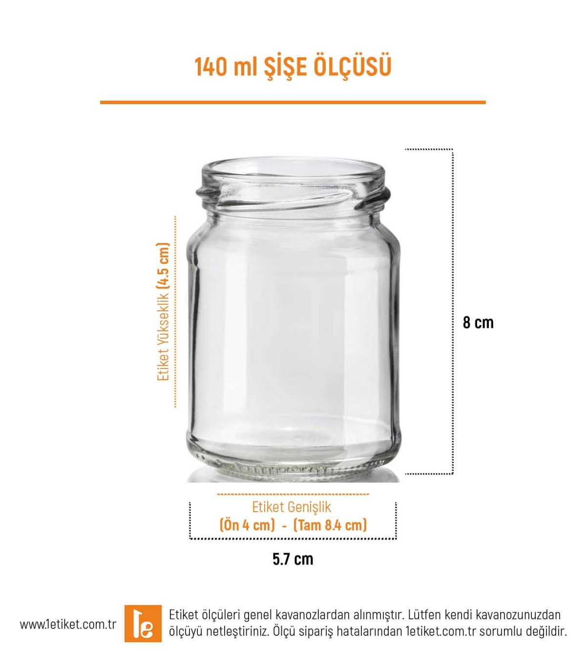 140ml Kavanoz Etiketi