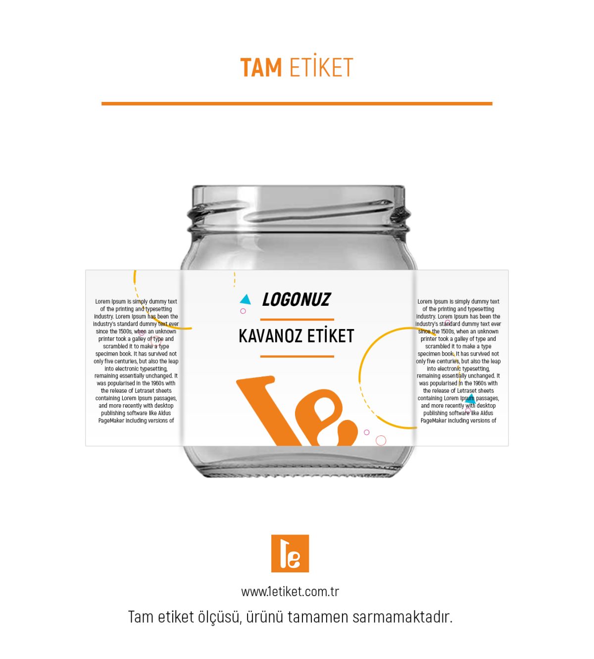 210ml Kavanoz Etiketi