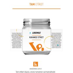210ml Kavanoz Etiketi