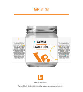 210ml Kavanoz Etiketi