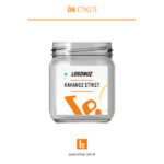210ml Kavanoz Etiketi