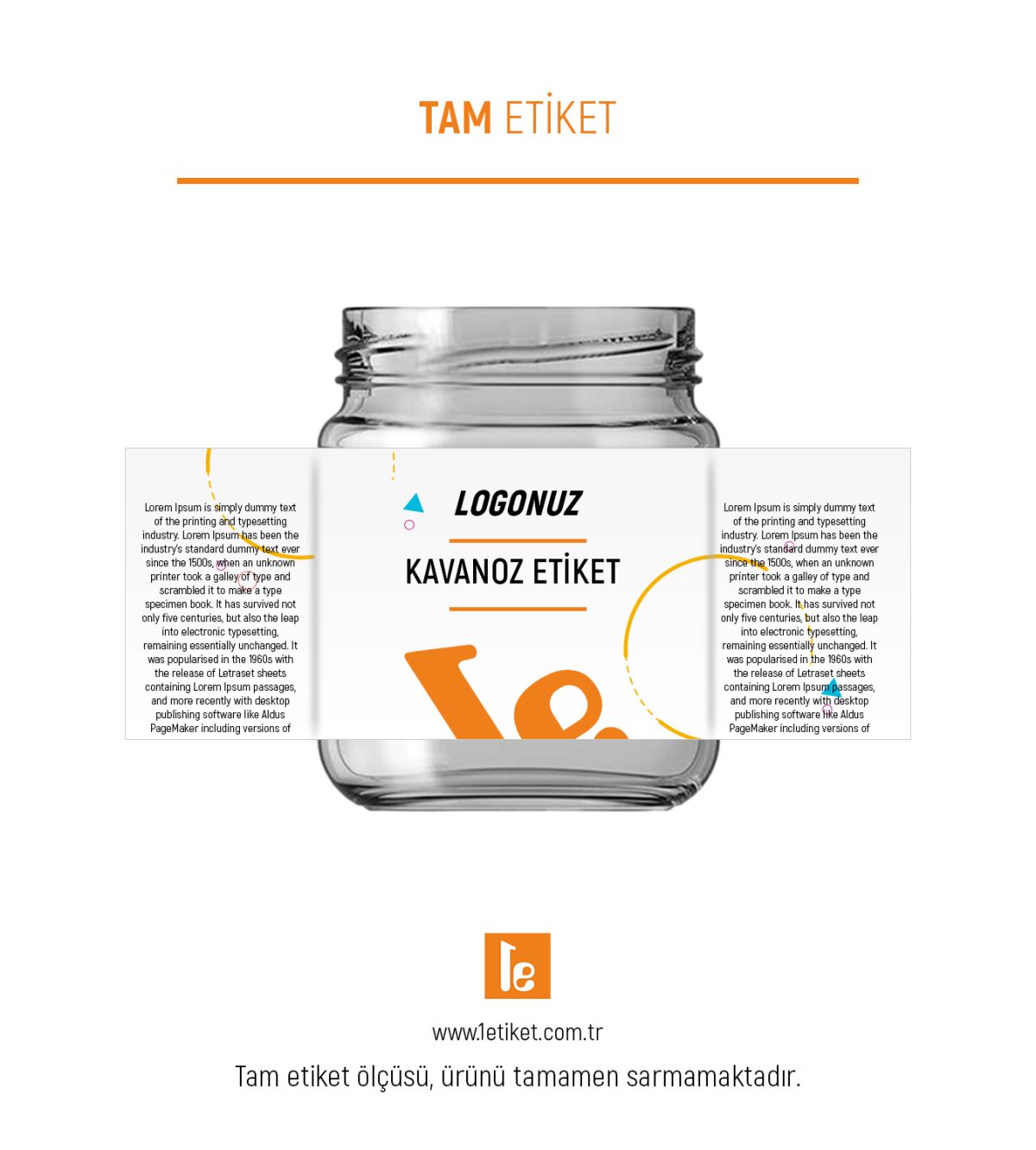 228ml Kavanoz Etiketi