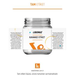 228ml Kavanoz Etiketi