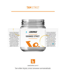 228ml Kavanoz Etiketi