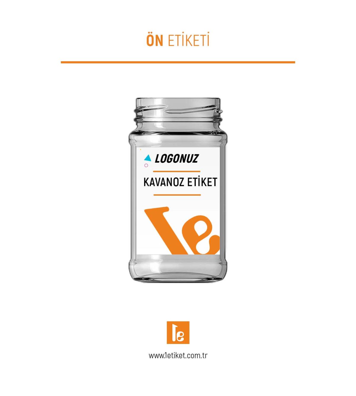 238ml Kavanoz Etiketi