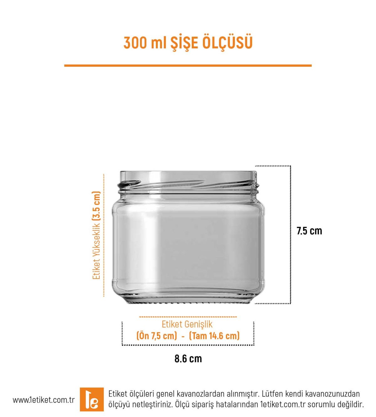 300ml Kavanoz Etiketi