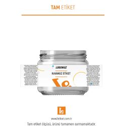 300ml Kavanoz Etiketi