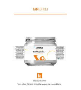 300ml Kavanoz Etiketi
