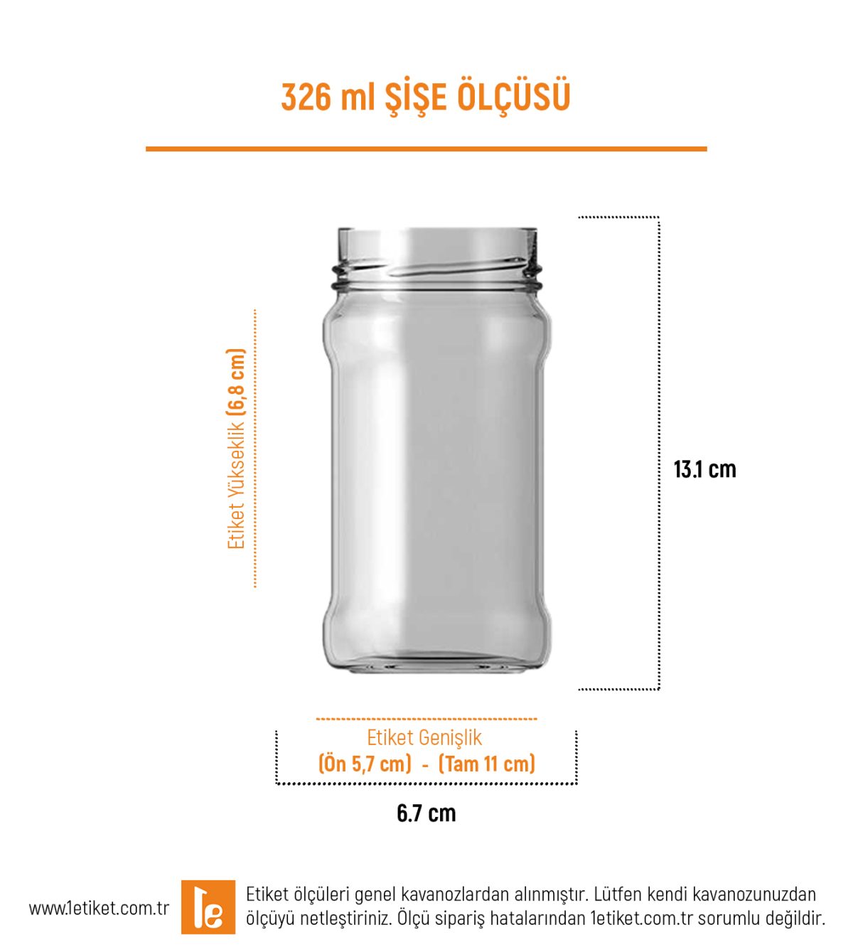 326ml Kavanoz Etiketi