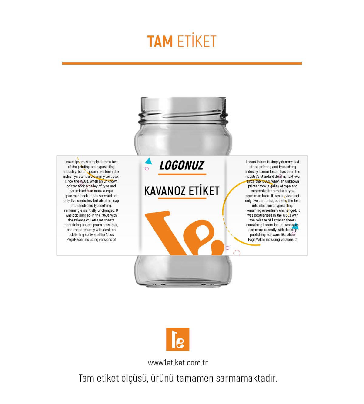 326ml Kavanoz Etiketi