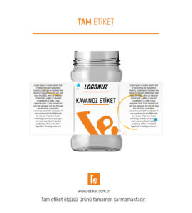 326ml Kavanoz Etiketi