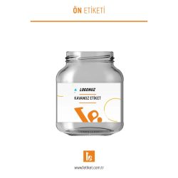 340ml Kavanoz Etiketi