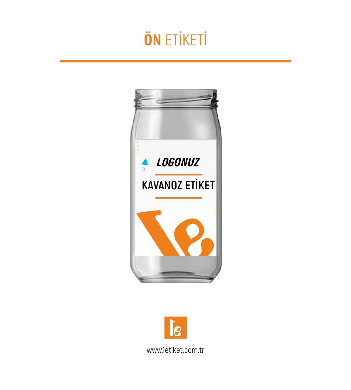 370ml Kavanoz Etiketi