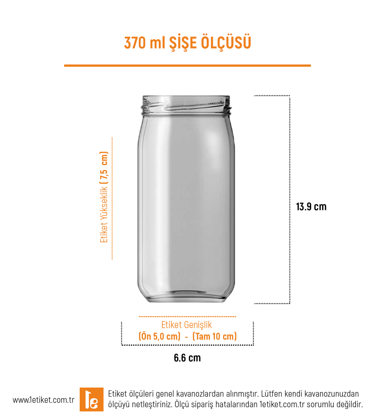 370ml Kavanoz Etiketi