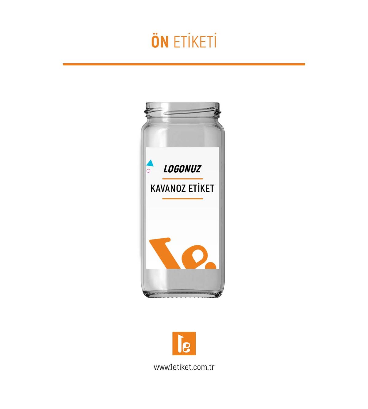500ml Kavanoz Etiketi