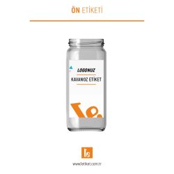 500ml Kavanoz Etiketi