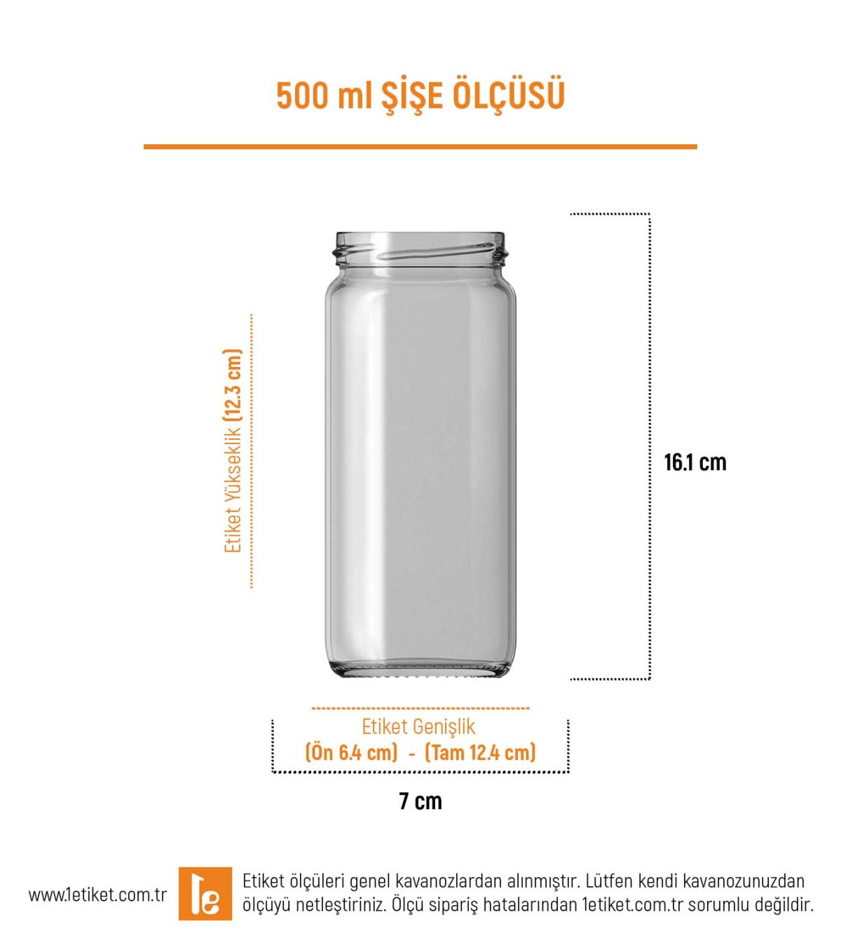 500ml Kavanoz Etiketi