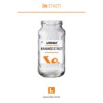 660cc Özel Kavanoz Etiketi