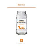 660cc Özel Kavanoz Etiketi