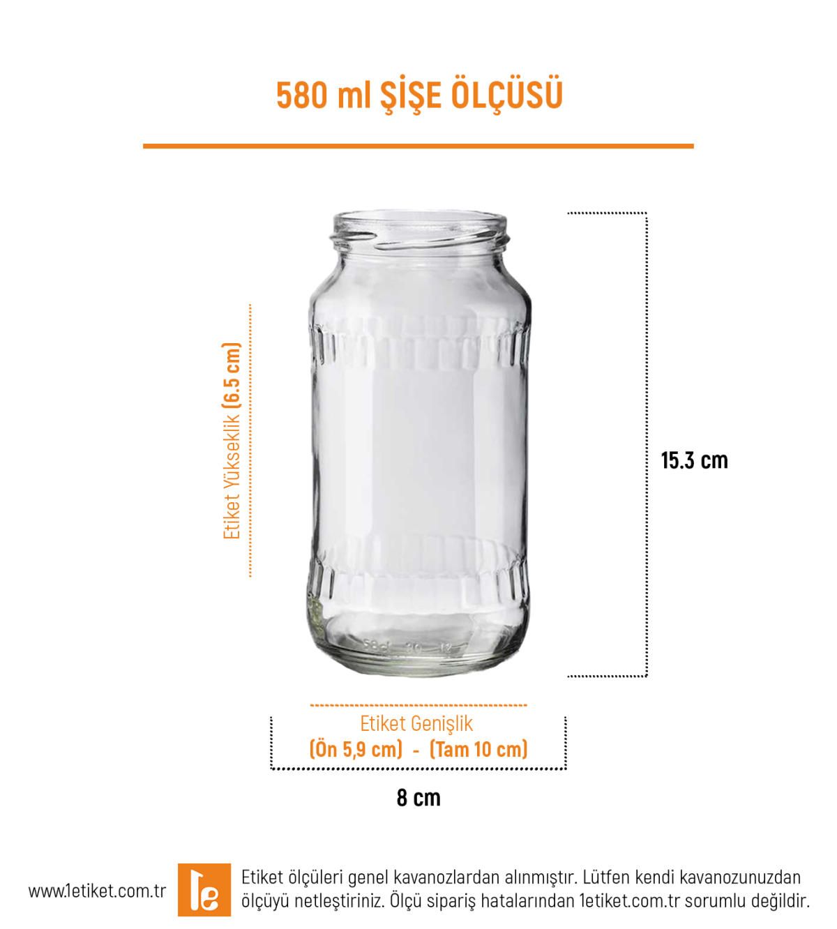 660cc Özel Kavanoz Etiketi