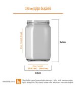 720ml Kavanoz Etiketi