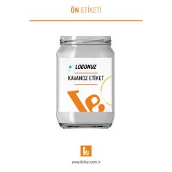 720ml Kavanoz Etiketi