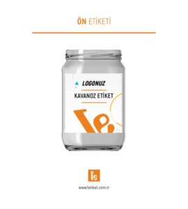 720ml Kavanoz Etiketi