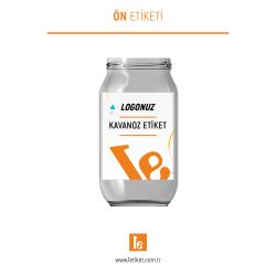 1000ml Kavanoz Etiketi