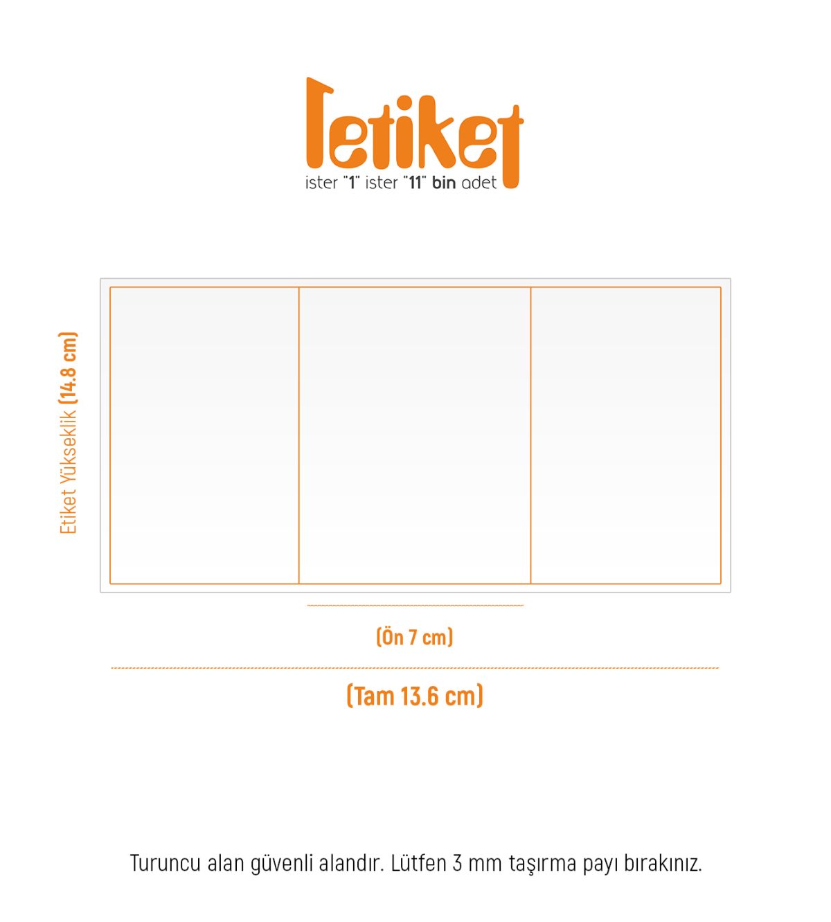 1000ml Şişe Etiketi