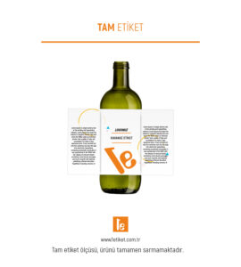 1000ml Şişe Etiketi