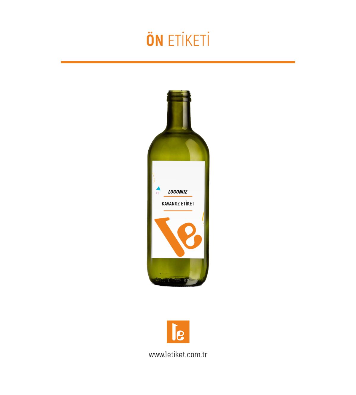 1000ml Şişe Etiketi