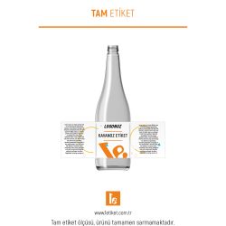 1000ml Şişe Etiketi
