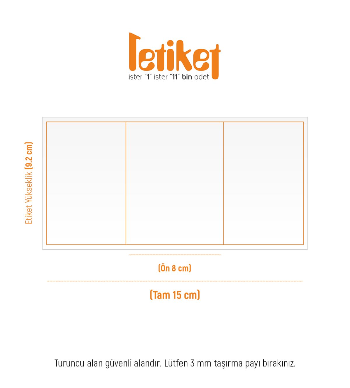 1000ml Şişe Etiketi