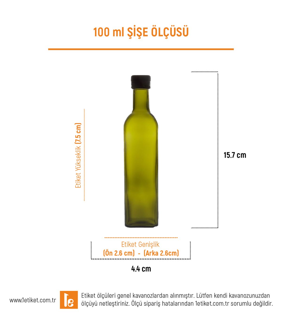 100ml Şişe Etiketi