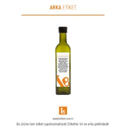 100ml Şişe Etiketi