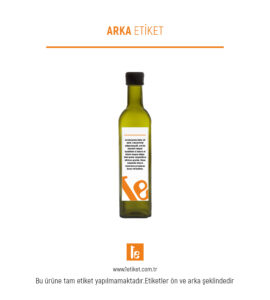 100ml Şişe Etiketi