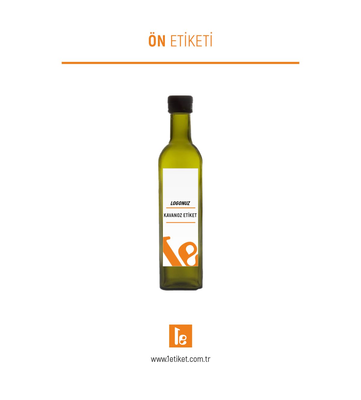 100ml Şişe Etiketi