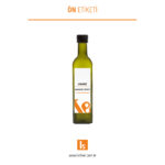 100ml Şişe Etiketi