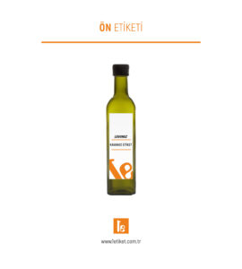 100ml Şişe Etiketi