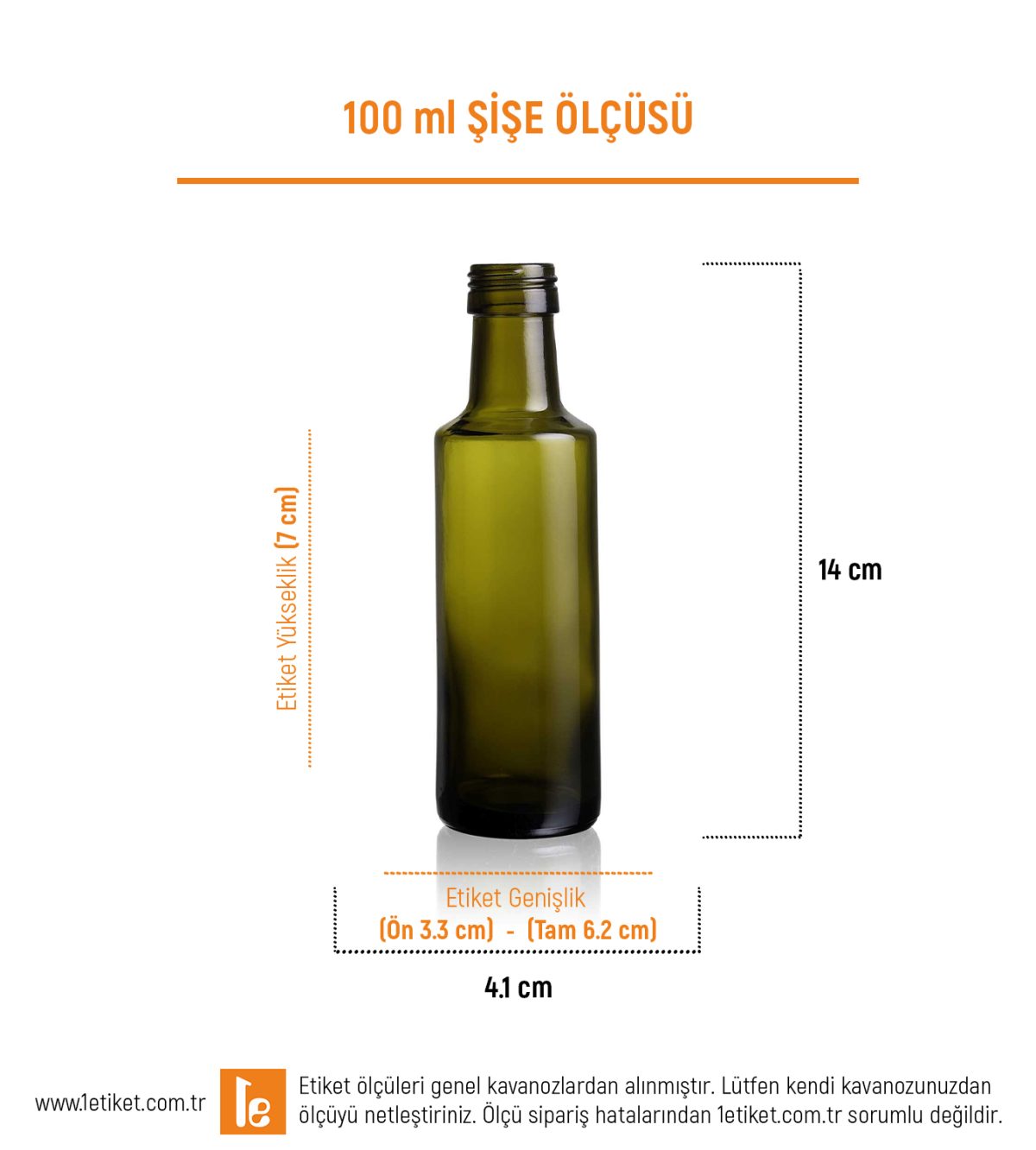 100ml Şişe Etiketi