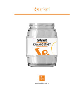 1062ml Kavanoz Etiketi