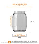 1062ml Kavanoz Etiketi