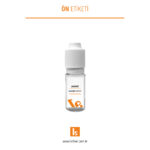 10ml Ecza Şişesi Etiketi