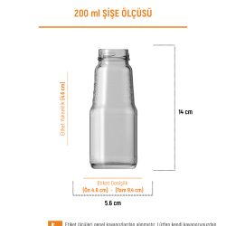 200ml Şişe Etiketi