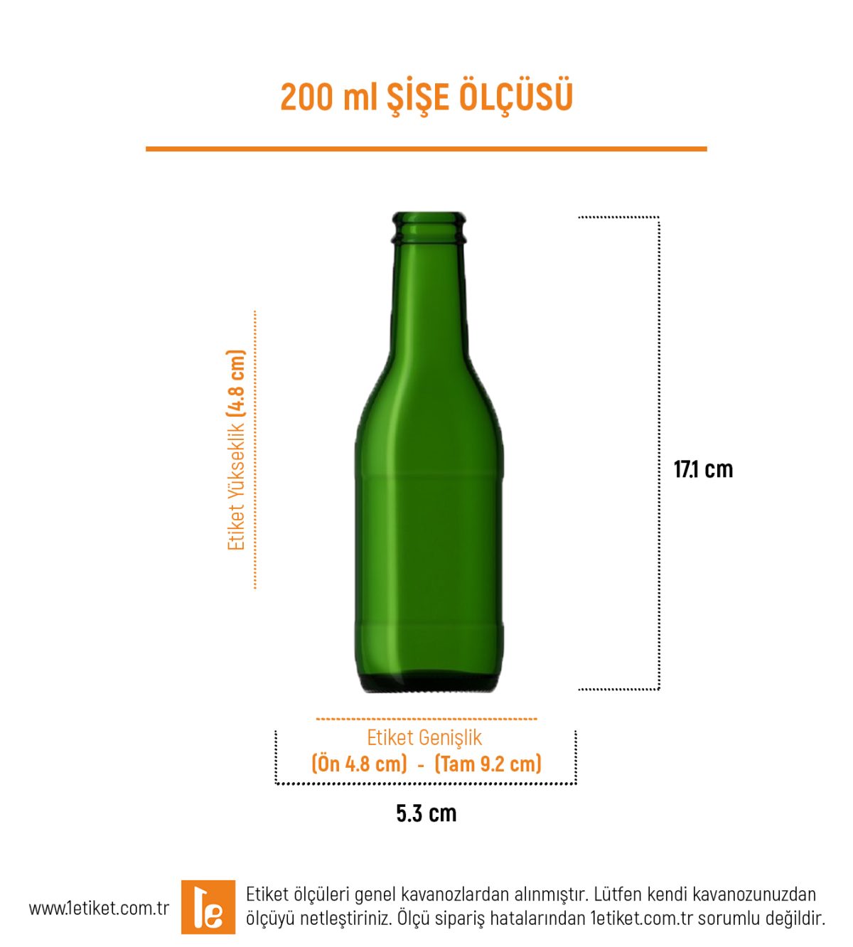 200ml Şişe Etiketi