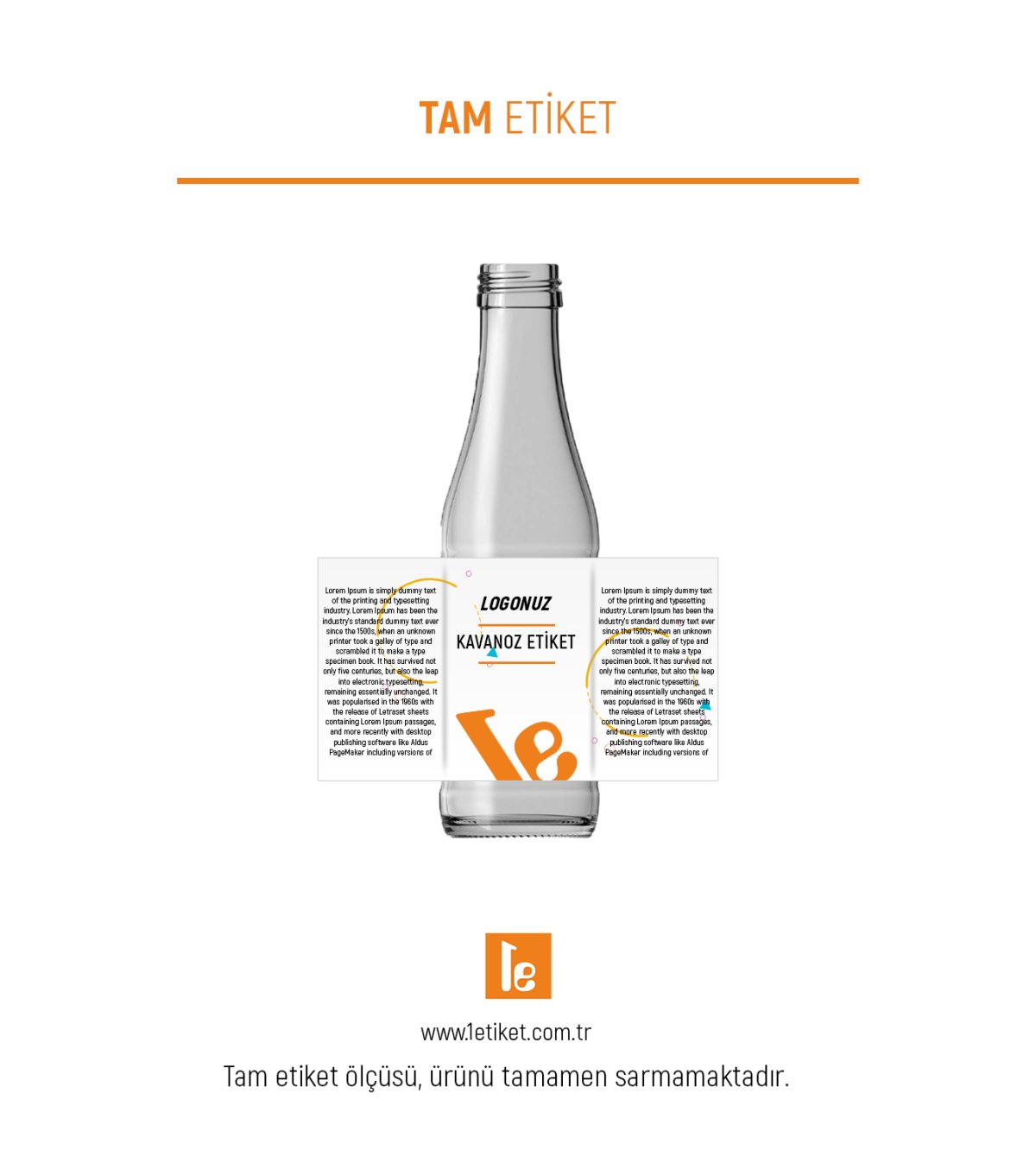 200ml Şişe Etiketi