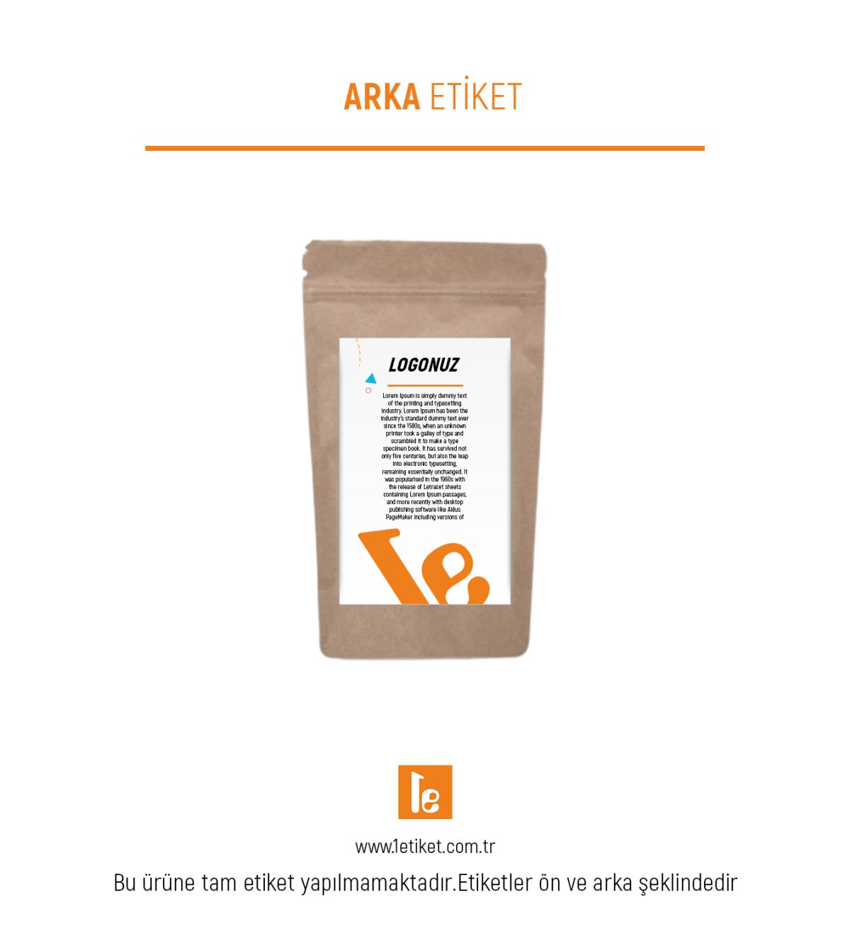 250 gr Doypack Etiketi