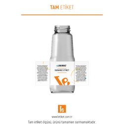 250ml Şişe Etiketi